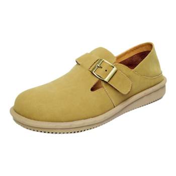 Da Yaya large size women's shoes cowhide flat sole single shoes 
Da Yaya large size women's shoes cowhide flat sole single shoes