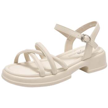 Strap sandals fashionable casual thick heel round head Strap sandals fashionable casual thick heel round head