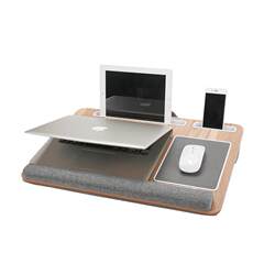 Laptop desk on bed desk lazy home portable solid wood laptop small desk college dormitory writing Laptop desk on bed desk lazy home portable solid wood laptop small desk college dormitory writing