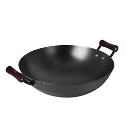 Cast iron pot 38-42CM Foshan wok uncoated Cast iron pot 38-42CM Foshan wok uncoated