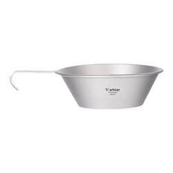 Tiartisan Sherra Bowl Portable Hanging Titanium Bowl Tiartisan Sherra Bowl Portable Hanging Titanium Bowl