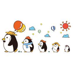 Cartoon Penguin Large Pattern Children's Room Self-Adhesive Wall Sticker Cartoon Penguin Large Pattern Children's Room Self-Adhesive Wall Sticker