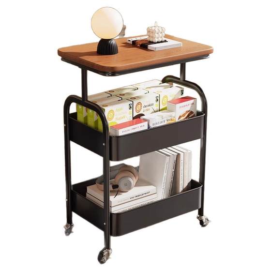 Movable coffee table, small cart, sofa, bedside rack, high table, living room, snack rental house bedside table Movable coffee table, small cart, sofa, bedside rack, high table, living room, snack rental house bedside table