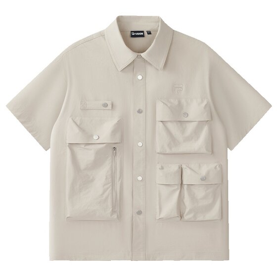 FILA FUSION Fashion Brand Men's Woven Short Sleeve Shirt 2025 Summer New Casual Loose Top
FILA FUSION Fashion Brand Men's Woven Short Sleeve Shirt 2025 Summer New Casual Loose Top