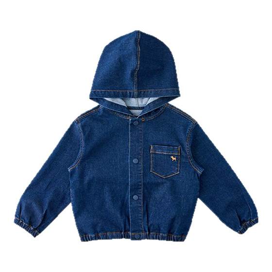 BLUEDOG Blue Dog Korean Children's Denim Jacket Boys Early Spring Hooded Top Men's and Girls' Baby Jacket Children's Clothing
BLUEDOG Blue Dog Korean Children's Denim Jacket Boys Early Spring Hooded Top Men's and Girls' Baby Jacket Children's Clothing
