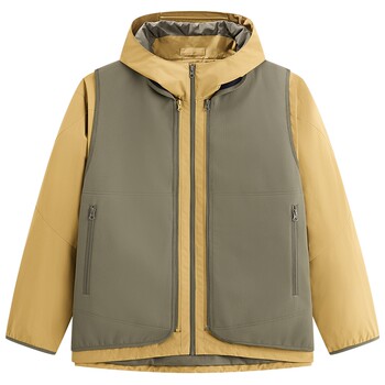 Peacebird men's jacket 25 new style jacquard hooded jacket for winter B2BCF4230 
Peacebird men's jacket 25 new style jacquard hooded jacket for winter B2BCF4230
