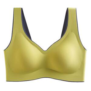 Thai latexless underwear, female no steel ring, small breast gathered sports, auxiliary milk, anti -vesting vestic bray breasts summer Thai latexless underwear, female no steel ring, small breast gathered sports, auxiliary milk, anti -vesting vestic bray breasts summer