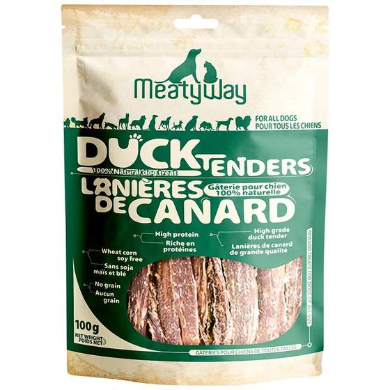 Meatyway Banquet dog snack duck meat jerky dog size dog pet gold hair teddy milling snack gift package Meatyway Banquet dog snack duck meat jerky dog size dog pet gold hair teddy milling snack gift package
