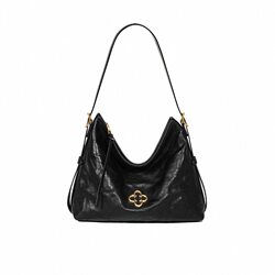 Star's same style Casile Songtao hobo armpit bag women's tote bag high-end pleated vegetable tanned cowhide shoulder bag Star's same style Casile Songtao hobo armpit bag women's tote bag high-end pleated vegetable tanned cowhide shoulder bag