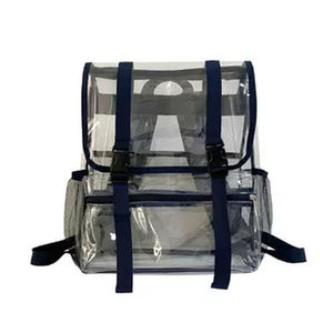Transparent Jelly Bag College Student High School PVC School Bag Women Large Capacity Trendy Backpack Waterproof Travel Backpack Men 
Transparent Jelly Bag College Student High School PVC School Bag Women Large Capacity Trendy Backpack Waterproof Travel Backpack Men