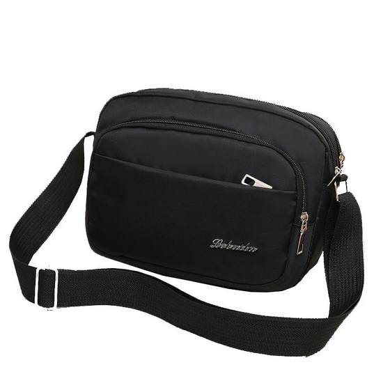 Do business package men's and women's universal wallet canvas charges packets and silver shoulder messenger bag Oxford cloth bag business bag Do business package men's and women's universal wallet canvas charges packets and silver shoulder messenger bag Oxford cloth bag business bag