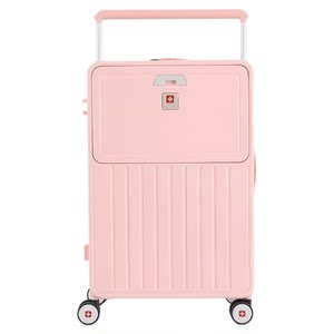 SWISSMILITARY Swiss Army Knife Wide Trolley Suitcase New Model Front Opening 24-inch Travel Box Trolley Suitcase 
SWISSMILITARY Swiss Army Knife Wide Trolley Suitcase New Model Front Opening 24-inch Travel Box Trolley Suitcase