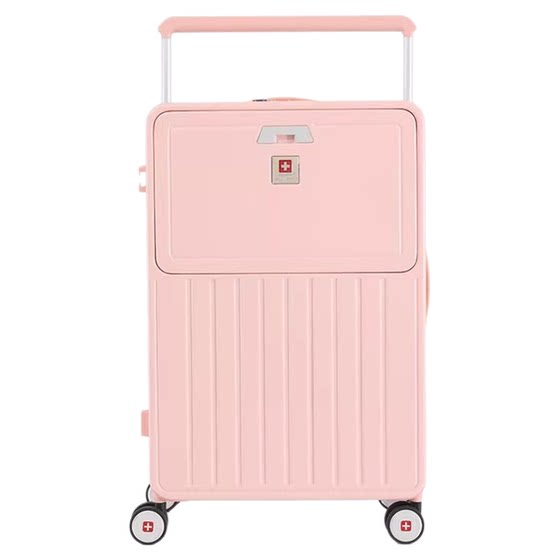 SWISSMILITARY Swiss Army Knife Wide Trolley Suitcase New Model Front Opening 24-inch Travel Box Trolley Suitcase
SWISSMILITARY Swiss Army Knife Wide Trolley Suitcase New Model Front Opening 24-inch Travel Box Trolley Suitcase