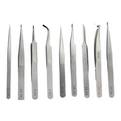 High precision tweezers stainless steel clip repair tool High precision tweezers stainless steel clip repair tool