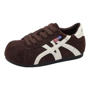 Human-born red German training shoes women's design sense sports shoes 
Human-born red German training shoes women's design sense sports shoes