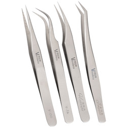 Stainless steel tweezers bird's nest tool elbow high precision Stainless steel tweezers bird's nest tool elbow high precision
