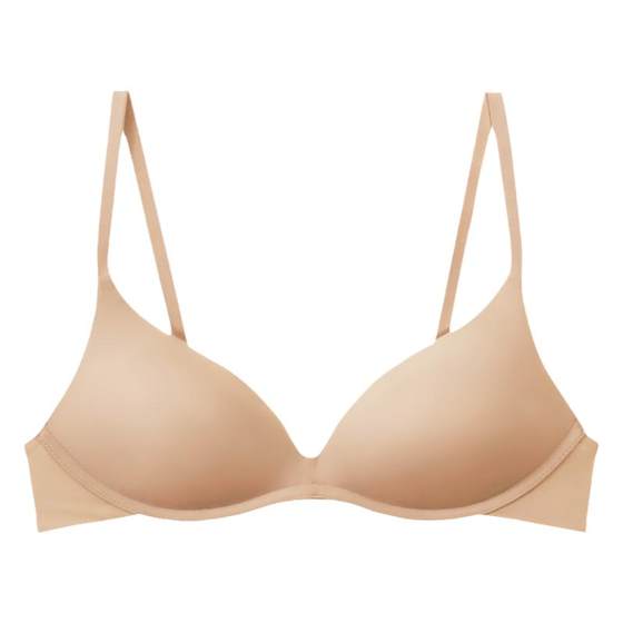 Japanese traceless underwear women's one-piece glossy breathable gathering 2025 new commuting comfort anti-sagging bra
 Japanese traceless underwear women's one-piece glossy breathable gathering 2025 new commuting comfort anti-sagging bra