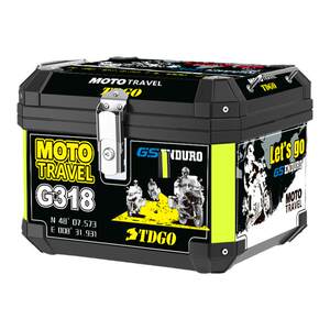 Motorcycle Tail Box Large -capacity Trunk Tripstarlets Electric Vehicle Luggage Large Universal Non -Aluminum Alloy Tail Box Motorcycle Tail Box Large -capacity Trunk Tripstarlets Electric Vehicle Luggage Large Universal Non -Aluminum Alloy Tail Box