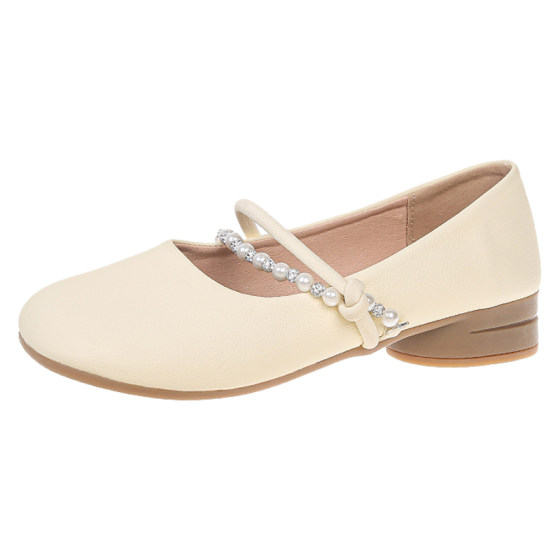 French thick heel single shoes for women 2025 new spring and summer skirt for night and gentle style pregnant women Mary Zhen shoes and leather shoes
French thick heel single shoes for women 2025 new spring and summer skirt for night and gentle style pregnant women Mary Zhen shoes and leather shoes