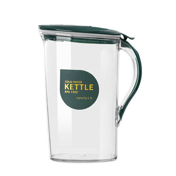 Household large -capacity cold pot heat -resistant high temperature plastic pot water bottle cold boiled water cold water pot juice juice juice pot set
Household large -capacity cold pot heat -resistant high temperature plastic pot water bottle cold boiled water cold water pot juice juice juice pot set