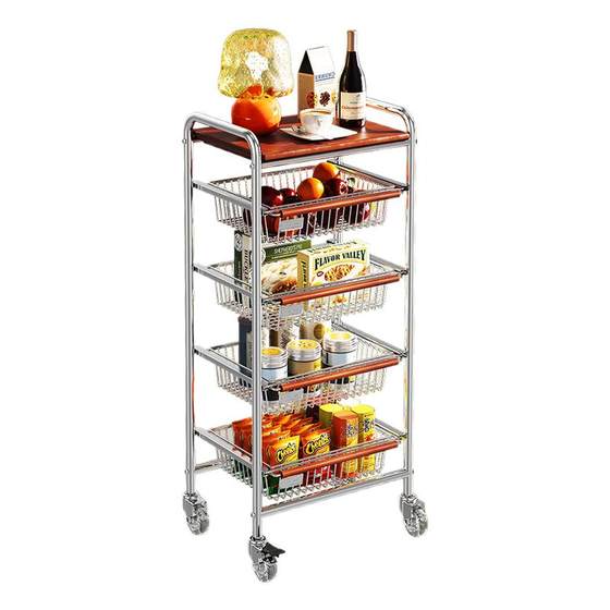 Medium style storage trolley under table movable living room snack truck side coffee table storage rack
Medium style storage trolley under table movable living room snack truck side coffee table storage rack
