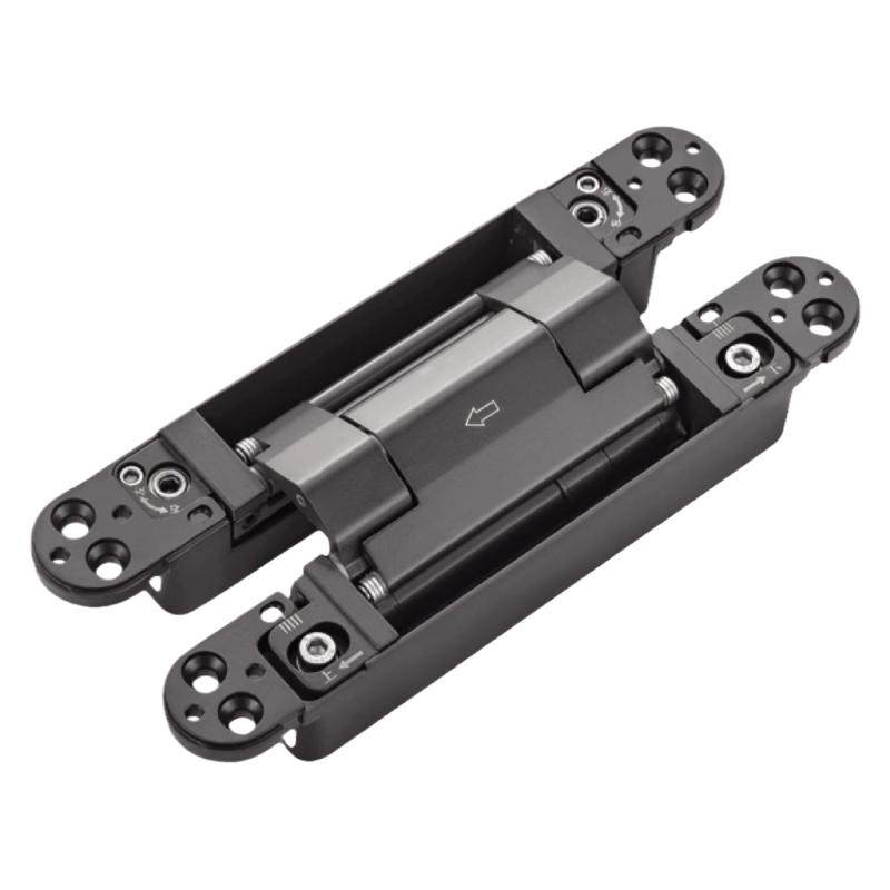 Fulani Hidden Hydraulic Door Hinge - Silent Close, Adjustable - 198mm