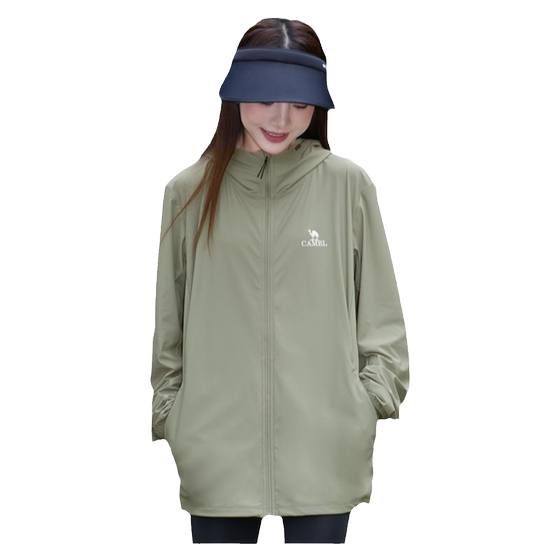 Camel women's sun protection clothes upf50+ original yarn cool breathable skin coat coat UV sun protection clothes men
Camel women's sun protection clothes upf50+ original yarn cool breathable skin coat coat UV sun protection clothes men