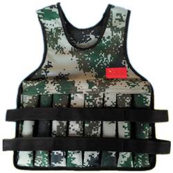 Running weight-bearing sand jacket camouflage sandbag iron sand vest for men Running weight-bearing sand jacket camouflage sandbag iron sand vest for men