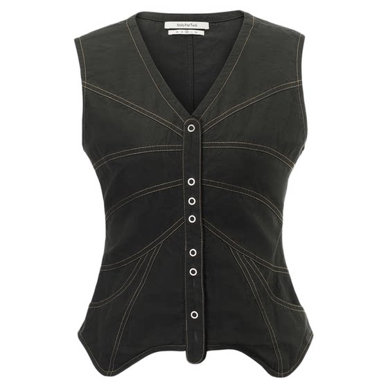 SoloForTwo Flute Solo Fashionable and Fashionable Horse Clip Summer V-neck Old Sleeveless Thin Vest Top for Women
SoloForTwo Flute Solo Fashionable and Fashionable Horse Clip Summer V-neck Old Sleeveless Thin Vest Top for Women
