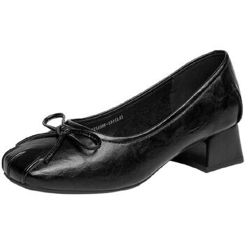 The same Mary Zhen women's shoes for Gomeiqi shopping mall 2025 autumn new style without tiring mother shoes thick heel shallow mouth single shoes The same Mary Zhen women's shoes for Gomeiqi shopping mall 2025 autumn new style without tiring mother shoes thick heel shallow mouth single shoes