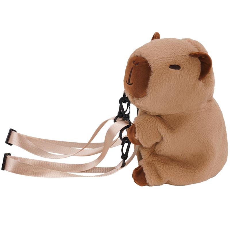 カピバラのぬいぐるみリュック - かわいいパンダデザイン