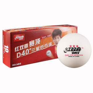 Red Double Happiness Table Tennis WTT Bingbing Ball Samsung Genuine DJ40+ Competition Special Training Ball Bingbing Ball 
Red Double Happiness Table Tennis WTT Bingbing Ball Samsung Genuine DJ40+ Competition Special Training Ball Bingbing Ball