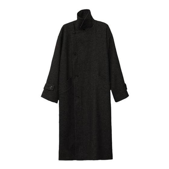 apa studio black Hepburn style mid-length turtleneck wool coat for women autumn and winter new tall jacket for women
apa studio black Hepburn style mid-length turtleneck wool coat for women autumn and winter new tall jacket for women