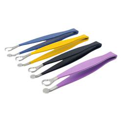 Press-type stainless steel nose hair trimmer manual round head ring nose hair clip nose hair trimmer colorful nose hair tweezers Press-type stainless steel nose hair trimmer manual round head ring nose hair clip nose hair trimmer colorful nose hair tweezers