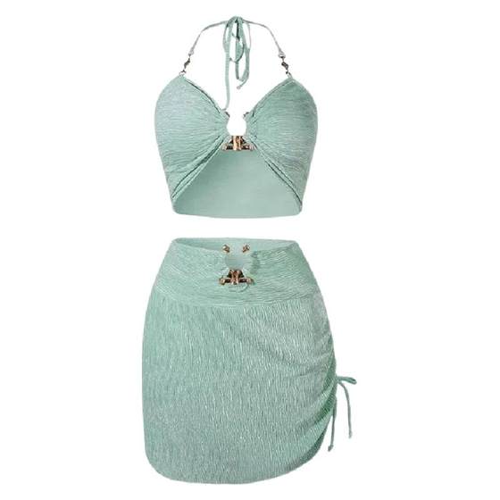AYSTUDIO swimsuit women's 2025 new split bikini pure desire style conservative and slim small breasts gathered to soak in hot spring
AYSTUDIO swimsuit women's 2025 new split bikini pure desire style conservative and slim small breasts gathered to soak in hot spring