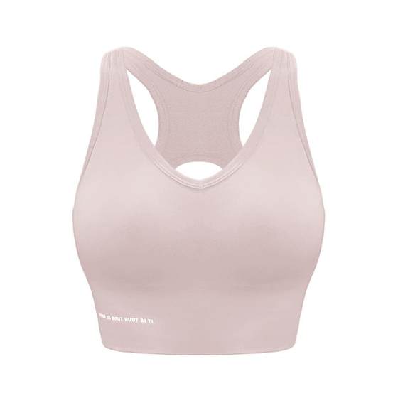 Sports underwear female shock anti -shock gathers running and drooping fitness clothes training integrated vest top yoga bras Sports underwear female shock anti -shock gathers running and drooping fitness clothes training integrated vest top yoga bras