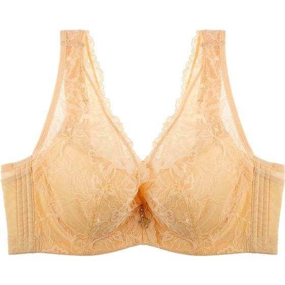 Aidai's big breasts show small underwear women's bra thin summer sexy lace gathering beautiful back adjustment bra shaping 
Aidai's big breasts show small underwear women's bra thin summer sexy lace gathering beautiful back adjustment bra shaping