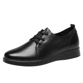 Women's shoes red dragonfly head layer leather leather shoes comfortable and soft bottom Women's shoes red dragonfly head layer leather leather shoes comfortable and soft bottom