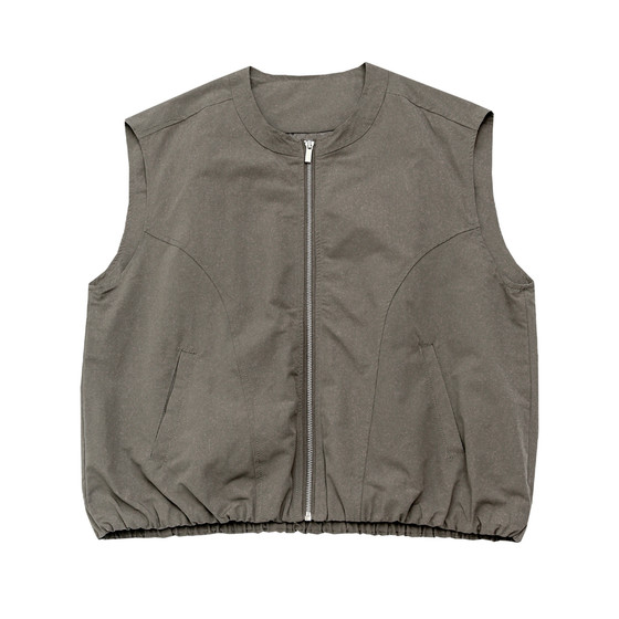 KNgs autumn retro style loose solid color versatile exterior sleeveless work vest vest women's top
KNgs autumn retro style loose solid color versatile exterior sleeveless work vest vest women's top