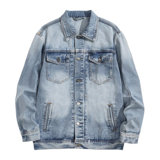 2025 new denim jacket for men spring and autumn winter teenagers light blue loose work jacket trendy brand jacket
2025 new denim jacket for men spring and autumn winter teenagers light blue loose work jacket trendy brand jacket
