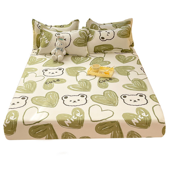 Single-piece bed cover Simmons protective cover full-inclusive dustproof non-pure cotton full-cotton mattress cover sheet 2025 new model Single-piece bed cover Simmons protective cover full-inclusive dustproof non-pure cotton full-cotton mattress cover sheet 2025 new model