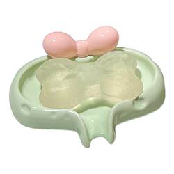 Light luxury soap dish ceramic storage artifact Light luxury soap dish ceramic storage artifact