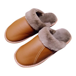 Home real cowhide waterproof thickened plush for men and women Home real cowhide waterproof thickened plush for men and women