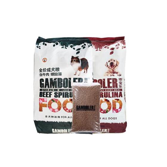 Macro Dye Baole dog food 20kg into a dog Golden Murder Satsuma large dog food 40*0.5kg universal dog food main grain
Macro Dye Baole dog food 20kg into a dog Golden Murder Satsuma large dog food 40*0.5kg universal dog food main grain