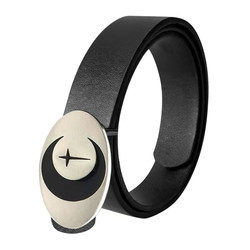 Belt belt handsome genderless leather high-end Belt belt handsome genderless leather high-end