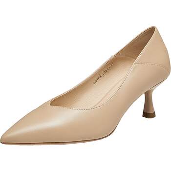 TATA/He and her elegant lambskin nude high heels TATA/He and her elegant lambskin nude high heels