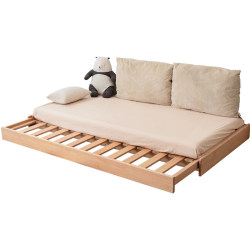 Playing Dream Superman can retract and increase solid wood children's bed Playing Dream Superman can retract and increase solid wood children's bed