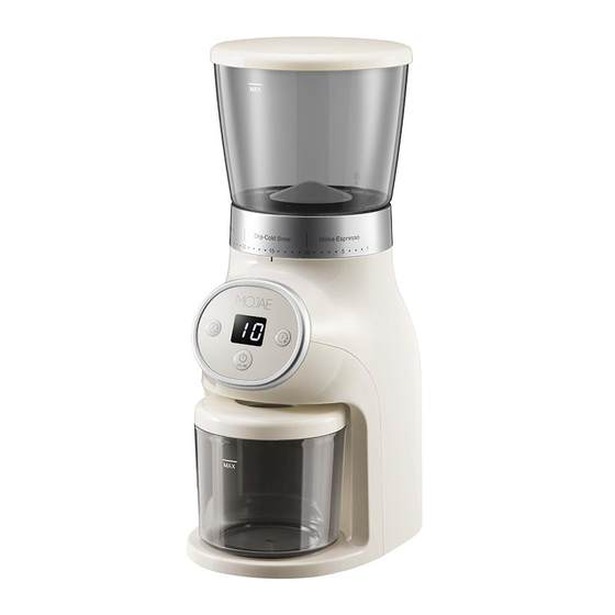 Mojae/Mojia Zhiyi Electric grinding bean machine coffee bean grinding machine hand -like grinding grinders home grinding machine
Mojae/Mojia Zhiyi Electric grinding bean machine coffee bean grinding machine hand -like grinding grinders home grinding machine
