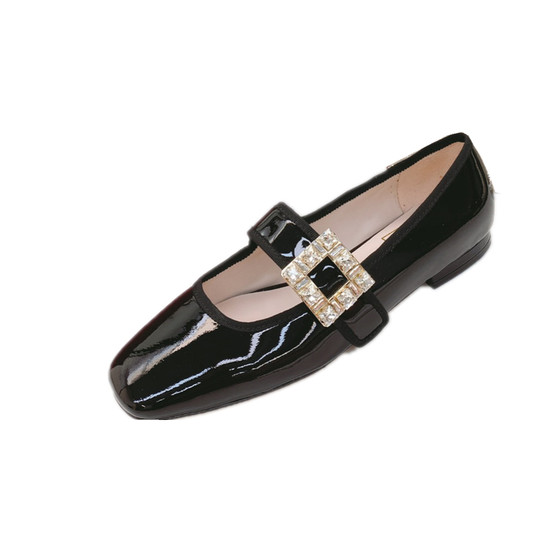 Genuine leather square head flat bottom rv rhinestone square buckle Mary Zhen shoes fairy style 2024 new French high heel thick heel single shoes
Genuine leather square head flat bottom rv rhinestone square buckle Mary Zhen shoes fairy style 2024 new French high heel thick heel single shoes