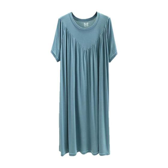 Cat man modal nightgown for women summer 2025 new large size fat mm200*0.5kg pajama dress loose
Cat man modal nightgown for women summer 2025 new large size fat mm200*0.5kg pajama dress loose